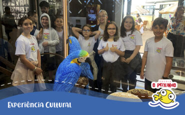 Mergulho na história: alunos do 4º e 5º anos visitam Museu do Café