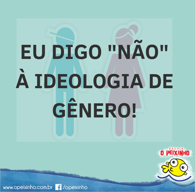 ideologia de gênero Escola O Peixinho
