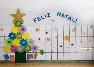 Educação Infantil celebra o Natal e recebe a visita do Papai Noel