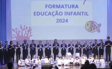 ‘Entre sonhos e aventuras’ é tema da 49ª formatura da Ed. Infantil